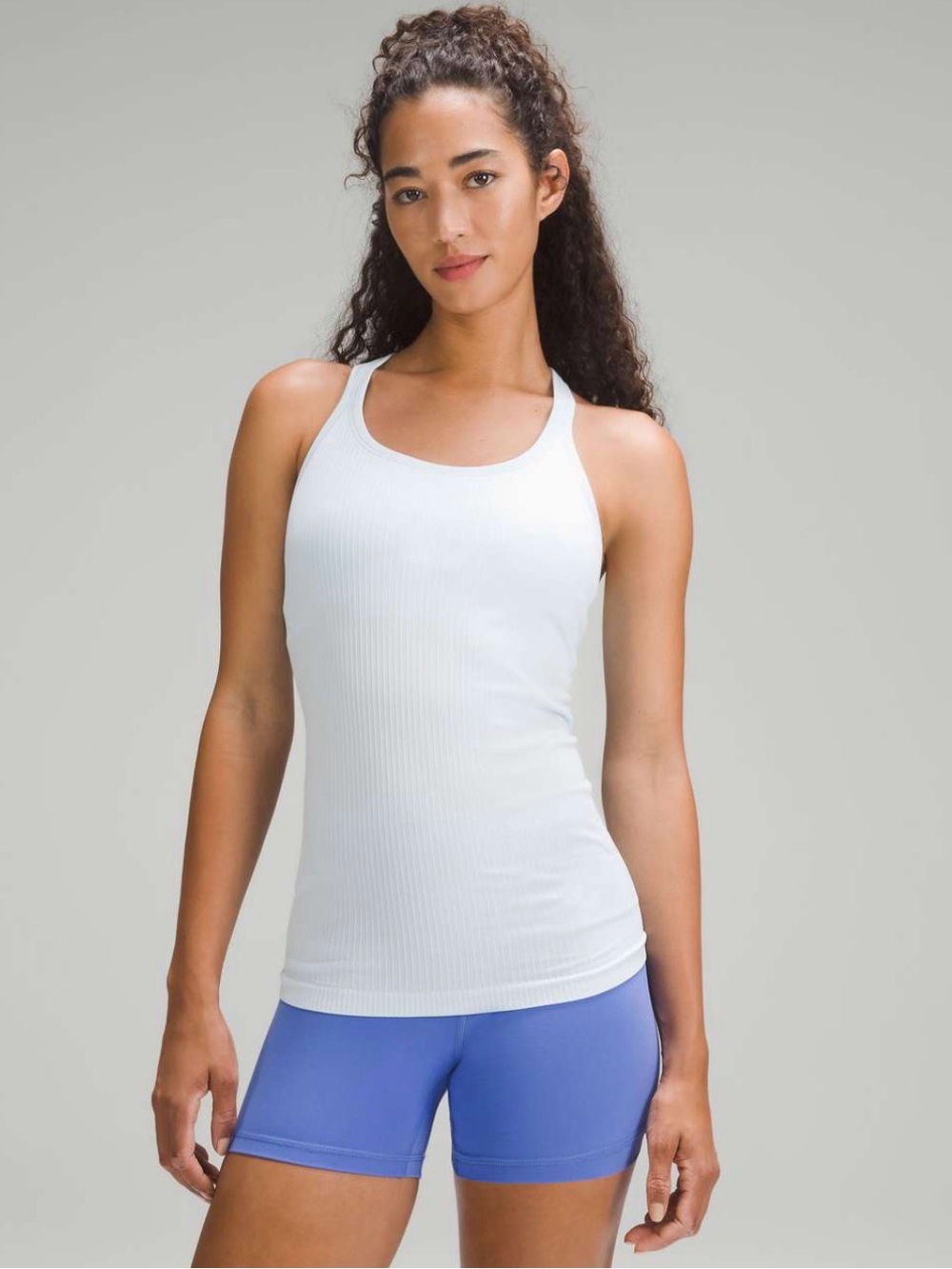 Lululemon Ebb to Street Tank - powder blue - size 8